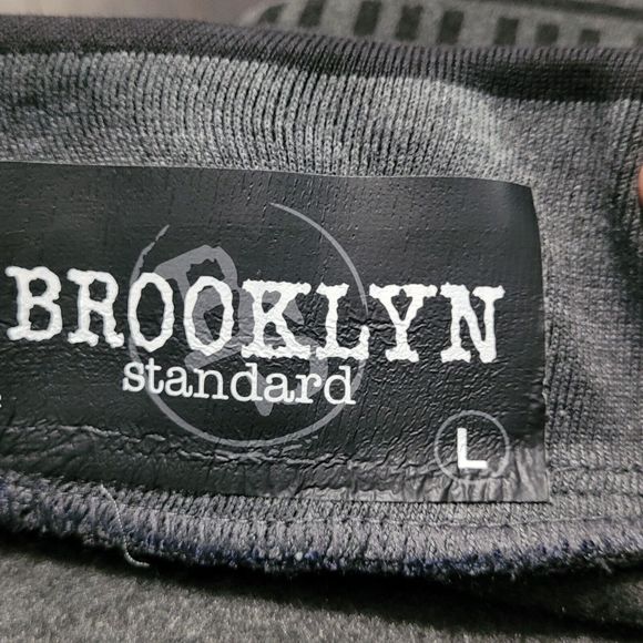 NWT Brooklyn Standard Joggers L 34Wx30L Adult Fleece Drawstring Slim Fit… - Picture 7 of 8